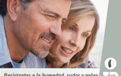 Audifonos resistentes a la humedad, sudor y polvo